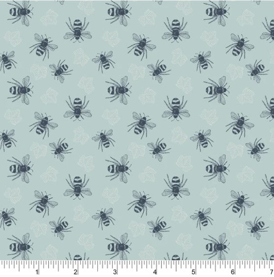 Spring Promises - Busy Workers - Per Yard - by Amicreative for Phoebe Fabrics - PH0144