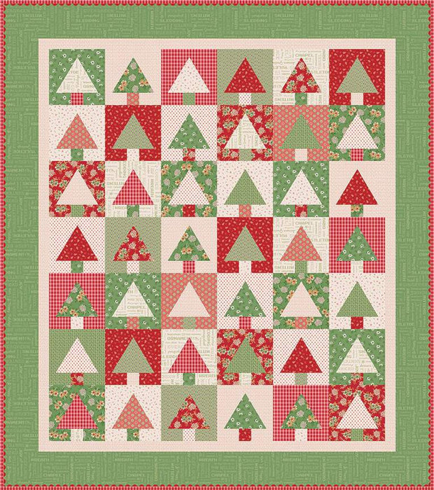 NEW! Tree Quilt Paper 10” - Lori Holt of Bee in my Bonnet - Riley Blake - 42 Pieces - ST-36019