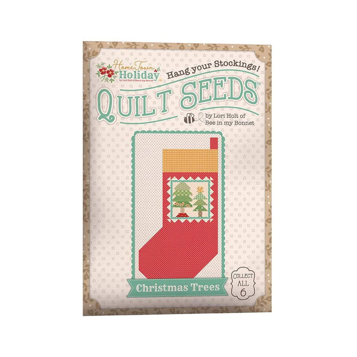 NEW! Home Town Holiday Quilt Seeds - PATTERNS ONLY - Lori Holt of Bee in my Bonnet - Riley Blake Designs - Uses Home Town Neighbor fabrics- COMPLETE SET!-Patterns-RebsFabStash