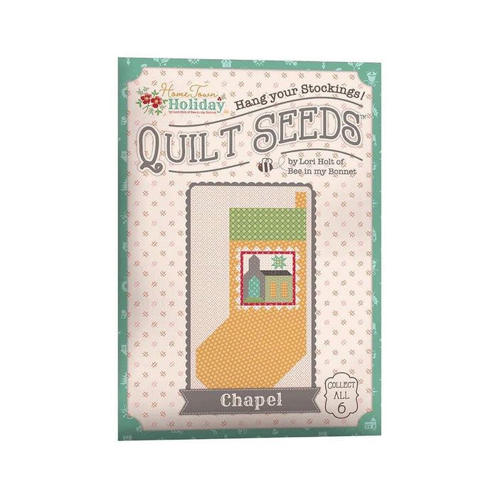 NEW! Home Town Holiday Quilt Seeds - PATTERNS ONLY - Lori Holt of Bee in my Bonnet - Riley Blake Designs - Uses Home Town Neighbor fabrics- COMPLETE SET!