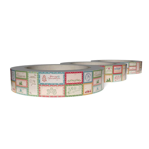 NEW! Home Town Holiday Gift Labels - Lori Holt of Bee in My Bonnet - Riley Blake Designs - 4 rolls 10 yards each - Designer Series ST-36259-Buttons, Notions & Misc-RebsFabStash