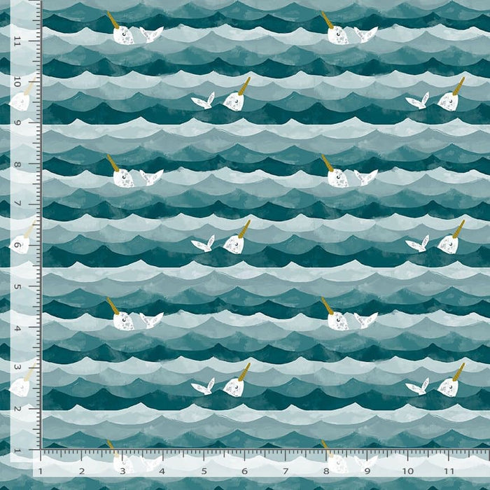 LA MER - Dear Stella - Per Yard - Multi - Narwhals - DCJ2480-Multi