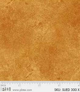 New! Suedes - Per Yard - P&B Textiles - tonal, blender - Gold - SUED-00300-XZ-Yardage - on the bolt-RebsFabStash