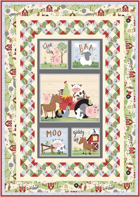 Sounds Like Fun - Quit Kit - by Sweet Cee Creative for Studio-e Fabrics - finishes 48" x 68"-Quilt Kits & PODS-RebsFabStash