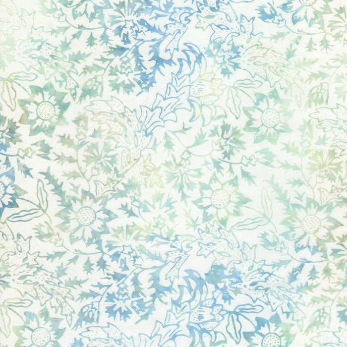 Tonga Paradise - Seafoam - Batik - Per Yard - Timeless Treasures - B2776 - Tonga Batiks-Yardage - on the bolt-RebsFabStash