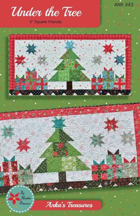 Under the Tree - Quilt PATTERN - By Heather Peterson for Anka's Treasures - ANK 343-Patterns-RebsFabStash