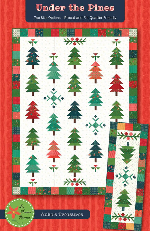 Under the Pines - Quilt PATTERN - By Heather Peterson for Anka's Treasures - ANK 358-Patterns-RebsFabStash