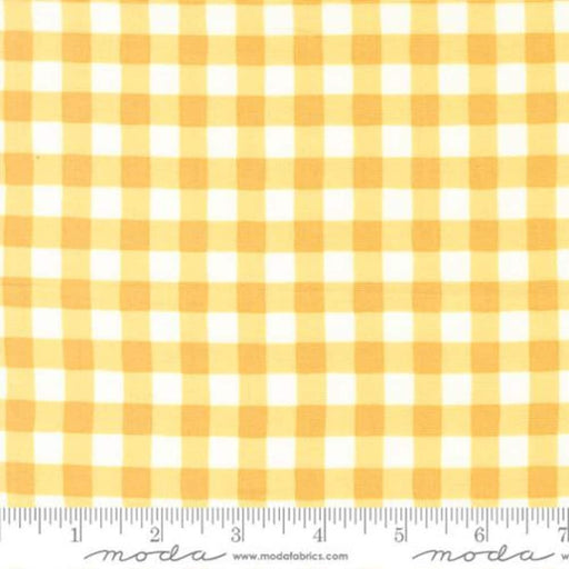 Honey Lavender by Deb Strain for MODA - per yard - Honey - medium gingham - 56086 12-Yardage - on the bolt-RebsFabStash