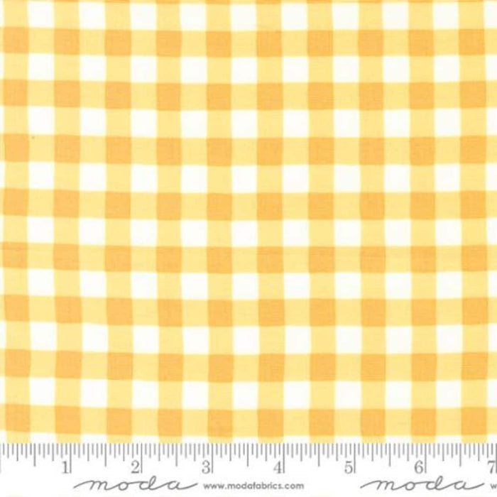 Honey Lavender by Deb Strain for MODA - per yard - Honey - medium gingham - 56086 12-Yardage - on the bolt-RebsFabStash