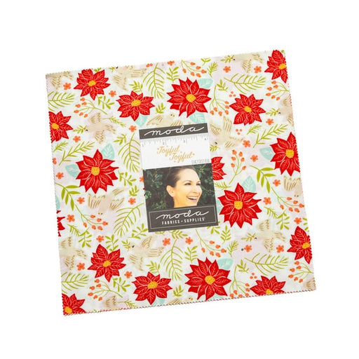 Joyful Joyful - Layer Cake - MODA - by Stacy Iest Hsu (42) 10" squares - 20800LC-Layer Cakes/Jelly Rolls-RebsFabStash