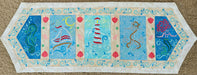 Nautical Table Runner Kit - Machine Embroidery - Nautical-Quilt Kits & PODS-RebsFabStash