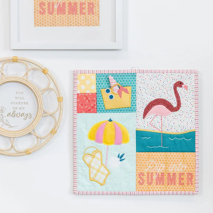 Kimberbell - Mini Quilts, Vol. 2 July-December - Machine Embroidery CD - KD5136