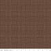 Texture - per yard - by Sandy Gervais for Riley Blake - C610-Chocolate - RebsFabStash