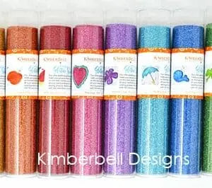 Applique Glitter Sheet - by Kimberbell Designs - Copper - KDKB139