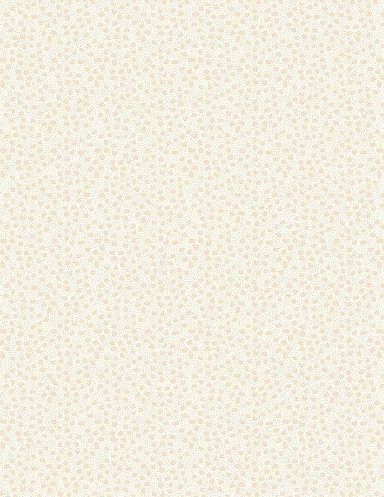 Memories - Small Paisley Cream - Per Yard - by Kaye England - Wilmington Prints - Reproduction, Tonal - 1803-98685-221