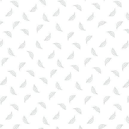 Lower The Volume - Holly - Per Yard - Blank Quilting - Tonal, Blender, Low Volume Prints - 1939-01 White