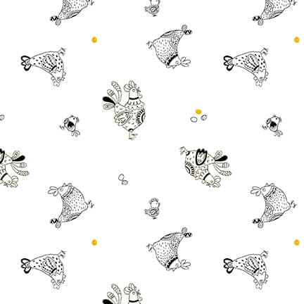 Lower The Volume - Zebras - Per Yard - Blank Quilting - Tonal, Blender, Low Volume Prints - 1941-01 White