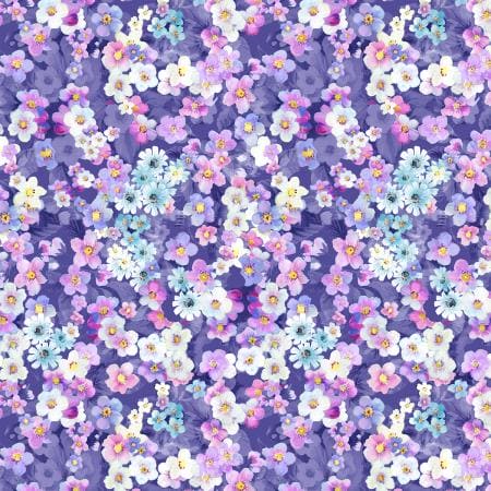 Peacock Walk - Floral Array - Pink Digiprint - per yard - RJR Fabrics - Digitally Printed - RJ2903-PI1D