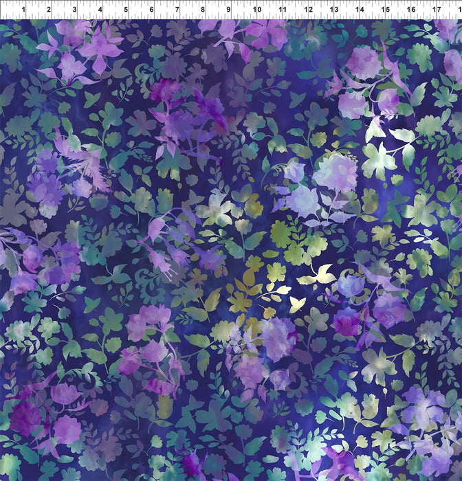 Haven - Per Yard - by In The Beginning Fabrics - Wildflower, Digital Print - Purple - 6HVN 3