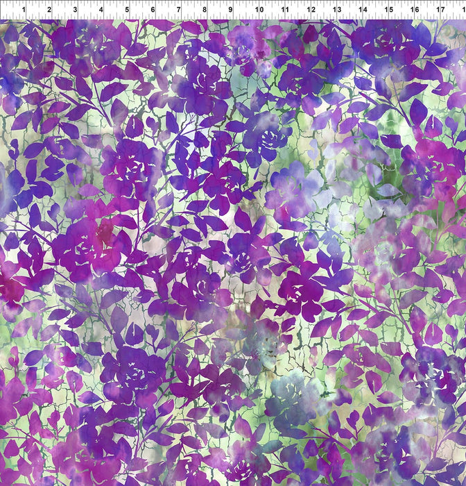 Haven - Per Yard - by In The Beginning Fabrics - Dandy, Digital Print - Purple - 8HVN 3