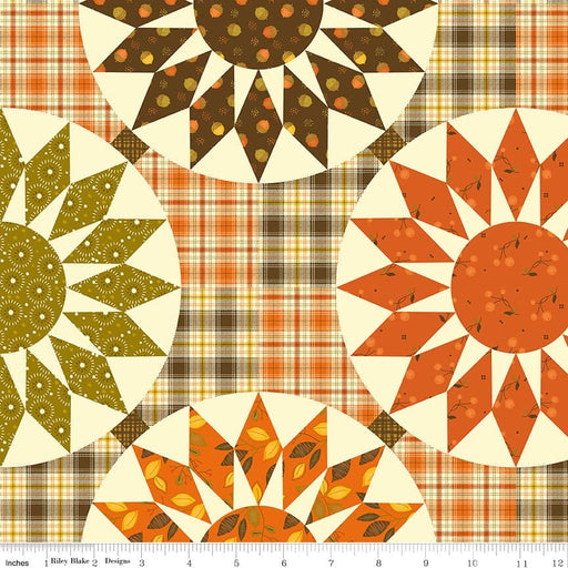 5 YARD CUT! Adel In Autumn - Cheater Print - by Sandy Gervais for Riley Blake Designs - Fall - C10830-MULTI - RebsFabStash