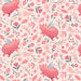 NEW! Porkopolis - Pigs and Flowers - Per Yard - by Diane Eichler for Studio e - Pigs - Pink - 6004-22-Yardage - on the bolt-RebsFabStash