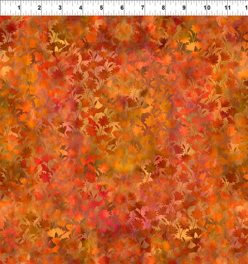 Rainbow of Jewels - Orange Field - Per Yard - by Jason Yenter for In the Beginning Fabrics - Tonal, Blender - Orange- 7RJ-1-Fat Quarters/F8s/Bundles-RebsFabStash