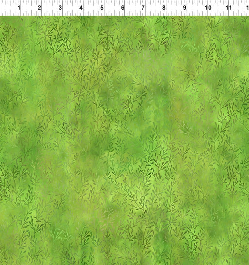 Rainbow of Jewels - Green Grass - Per Yard - by Jason Yenter for In the Beginning Fabrics - Tonal, Blender - Green - 9RJ-1-Fat Quarters/F8s/Bundles-RebsFabStash