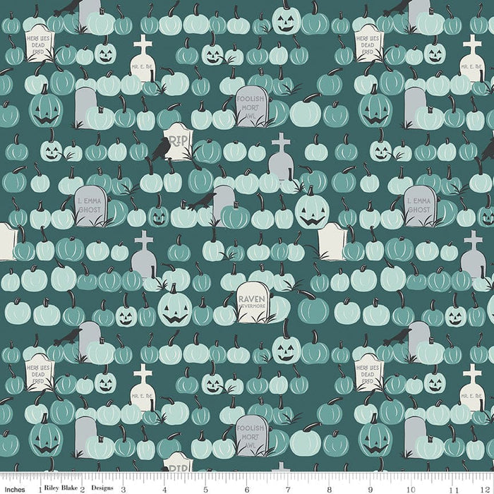 Spooky Hollow - Icons - Purple- per yard - by Melissa Mortenson for Riley Blake Designs - Halloween - C10574-PURPLE