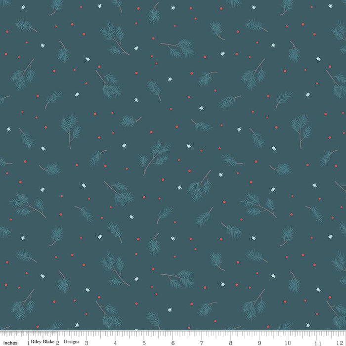 Winterland - Main- Gray - per yard -by Amanda Castor for Riley Blake Designs - Winter, Snow - C10710-GRAY