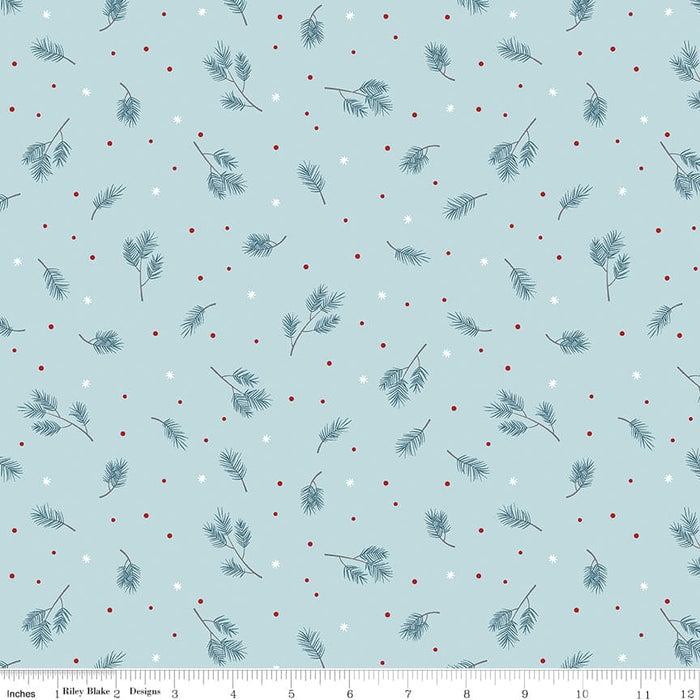 Winterland - Main- Gray - per yard -by Amanda Castor for Riley Blake Designs - Winter, Snow - C10710-GRAY