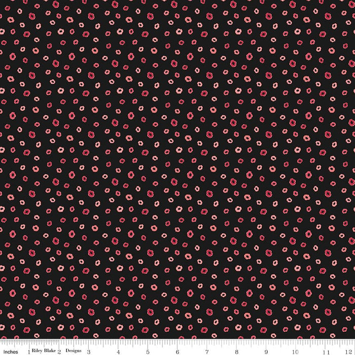 Petals & Pedals - Houndstooth Green - per yard - by Jill Finley for Riley Blake Designs - Tonal, Blender - C11147 GREEN