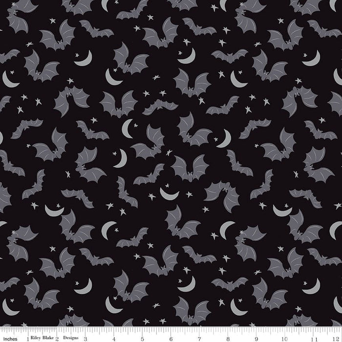 Spooky Hollow - Icons - Purple- per yard - by Melissa Mortenson for Riley Blake Designs - Halloween - C10574-PURPLE