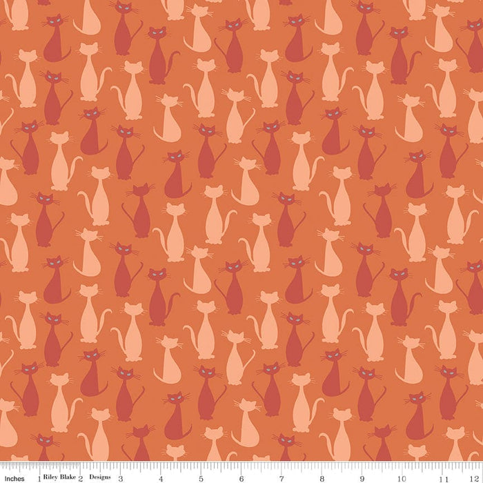 Spooky Hollow - Icons - Purple- per yard - by Melissa Mortenson for Riley Blake Designs - Halloween - C10574-PURPLE