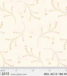 Apple Cider - per yard - P&B Textiles - Tonal, Blender - Cream on Cream - APPL 00170 W - RebsFabStash