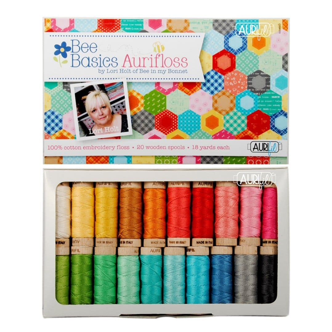 Bee Basics Aurifloss By Aurifil Lori Holt Riley Blake Designs Be — Rebsfabstash