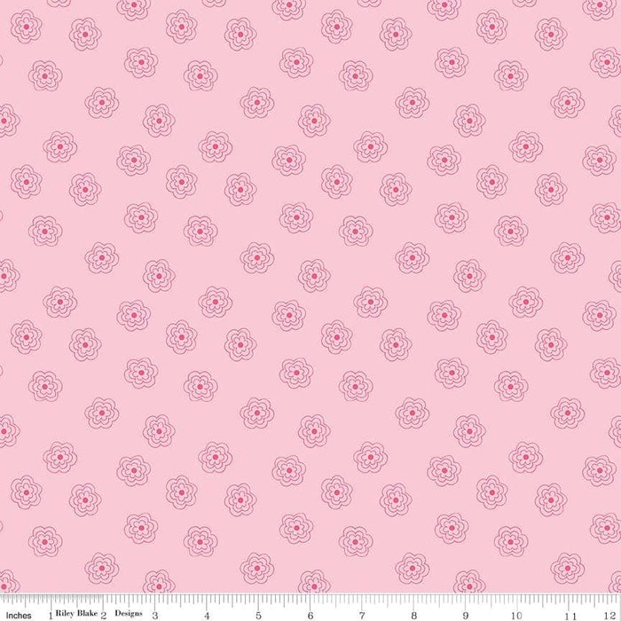 Bee Basics Per Yard - Basics Blossom - per YARD - by Lori Holt - Riley Blake Designs - 6404 RAISIN - RebsFabStash