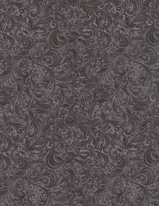 Belle - per yard - Timeless Treasures - C7800 Grey - Delicate Filagree - RebsFabStash