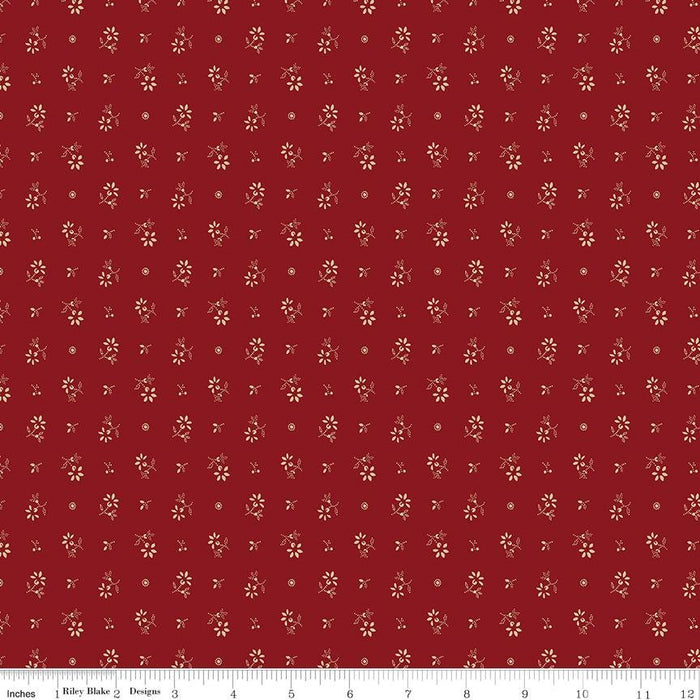 Blessed Beyond Measure - per yard - by Stacy West for Riley Blake Designs - Vines - C9924-RED - RebsFabStash