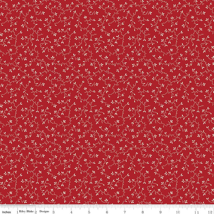 Blessed Beyond Measure - per yard - by Stacy West for Riley Blake Designs - Vines - C9924-RED - RebsFabStash