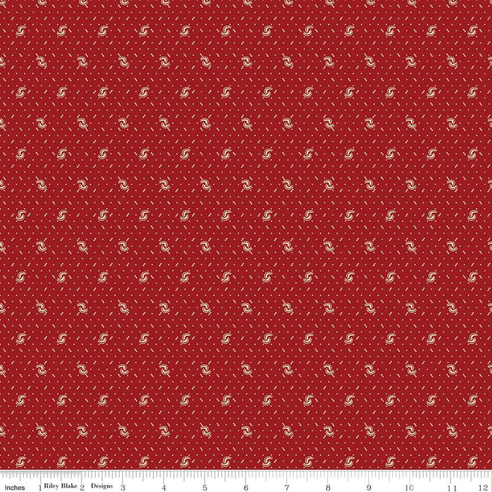 Blessed Beyond Measure - per yard - by Stacy West for Riley Blake Designs - Vines - C9924-RED - RebsFabStash