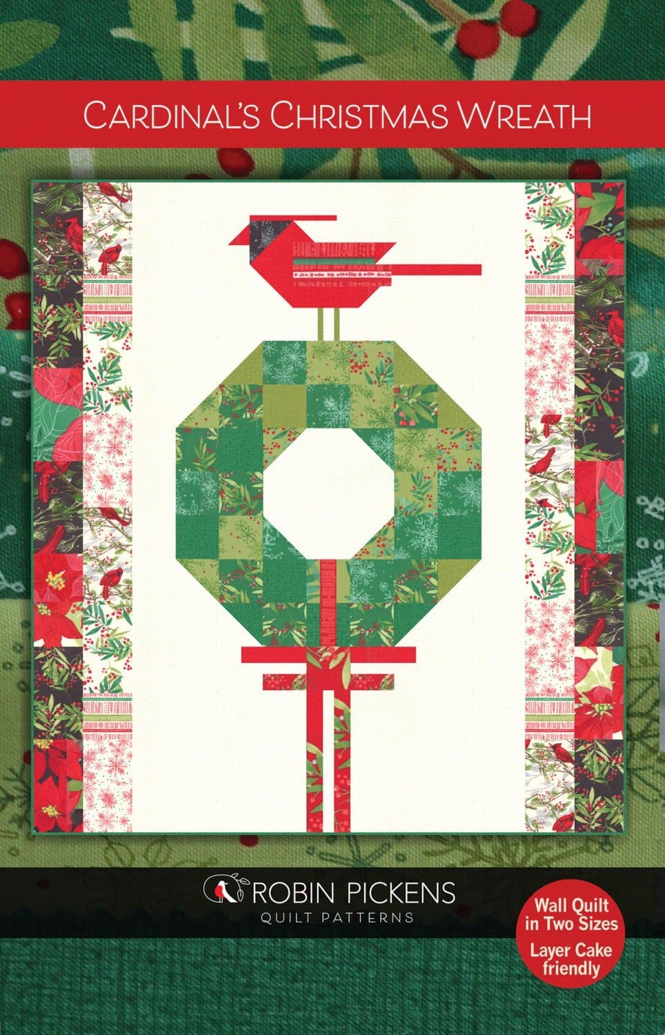 A Layer Cake and a Panel 2 Quilt Kit with Once Upon a Christmas
