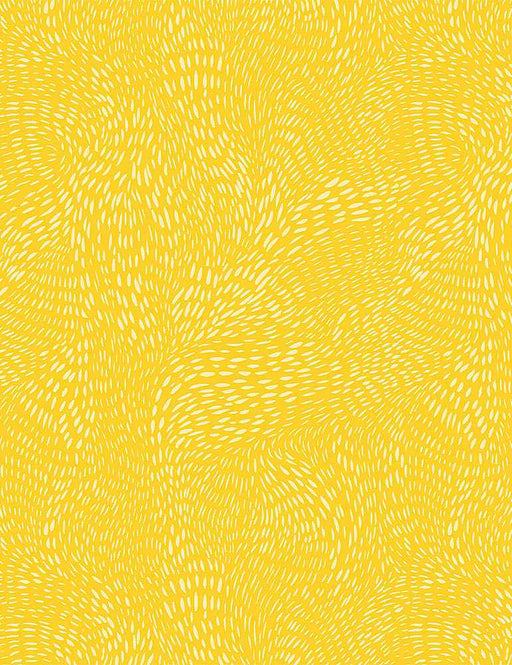 Dash Flow - Daffodil Yellow - Per Yard - by Rae Ritchie for Dear Stella - Tonal, Blender - STELLA-SRR1300 DAFFODIL - RebsFabStash