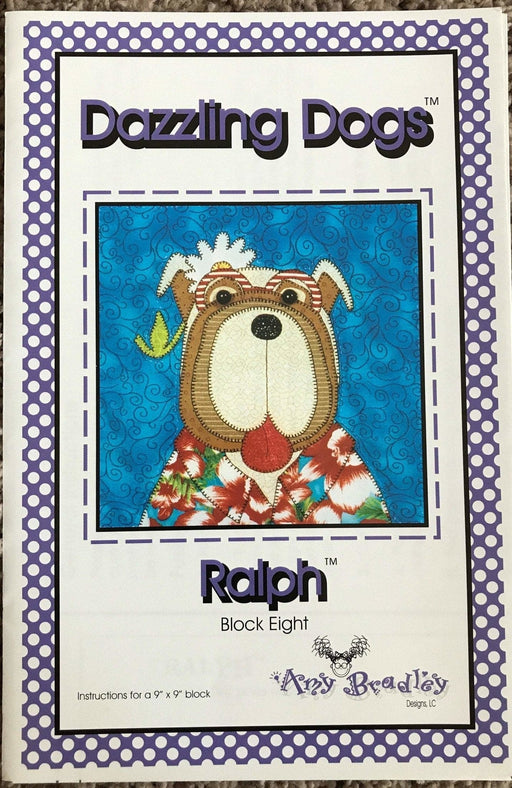 Dazzling Dogs - Ralph - Block 8 - Amy Bradley - RebsFabStash