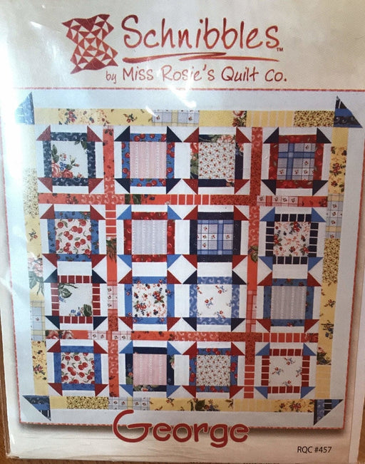 George- Mini pattern- Schnibbles by Miss Rosie's Quilt Co. RQC#457 - RebsFabStash