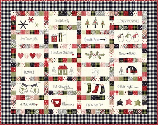 Camping themed fabrics