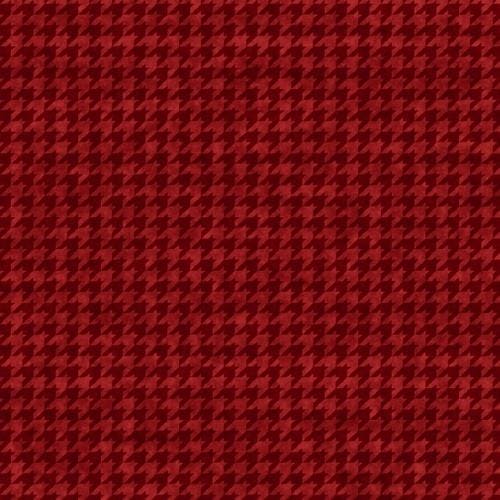 Houndstooth Basics - per yard - By Leanne Anderson for Henry Glass - Houndstooth - ROSE - 8624-22 - RebsFabStash