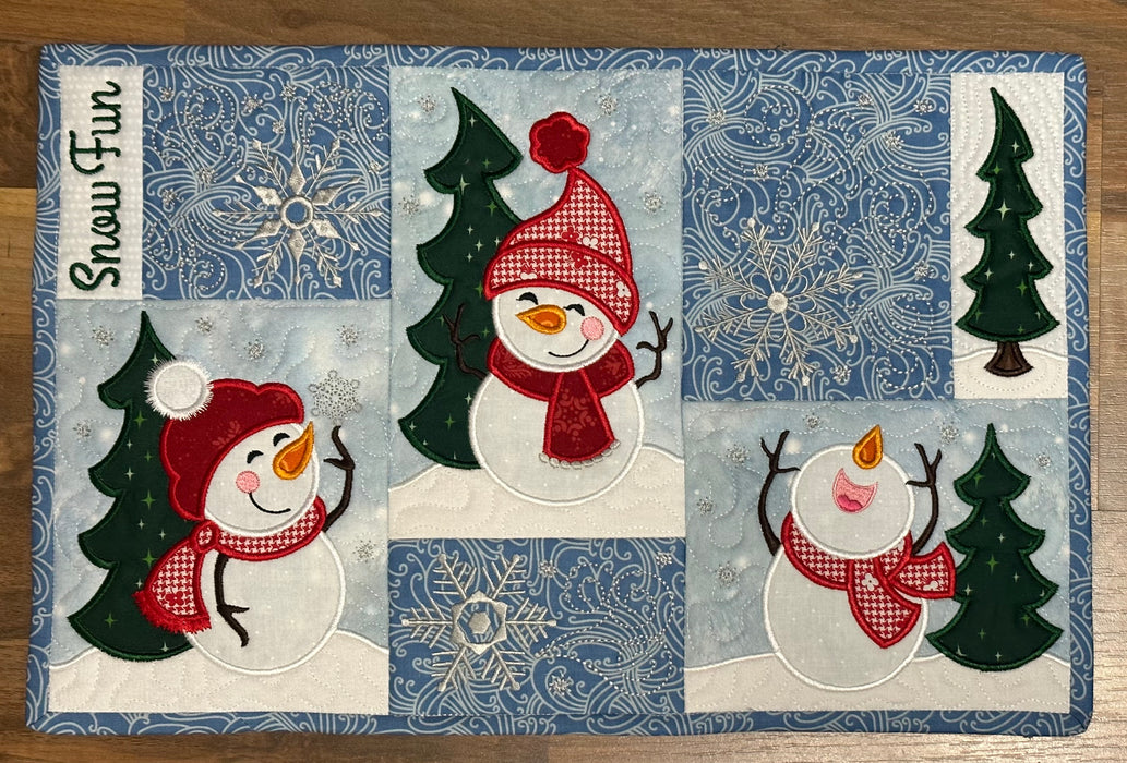 ITH Whimsical Advent Calendar  Machine Embroidery Designs by JuJu
