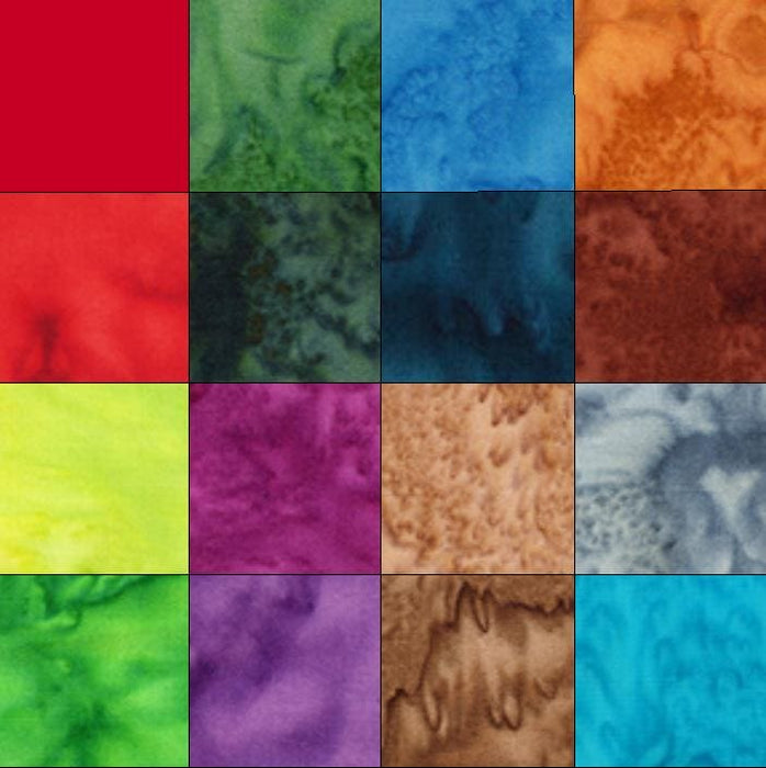 Lava Solid Batik - Royalty - Per Yard - Anthology - Batik Basics - 100Q-1517 Royalty