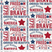 Let Freedom Soar - Stars - Blue - per yard - by Tara Reed - for Riley Blake - America, Patriotic - C10521-BLUE - RebsFabStash